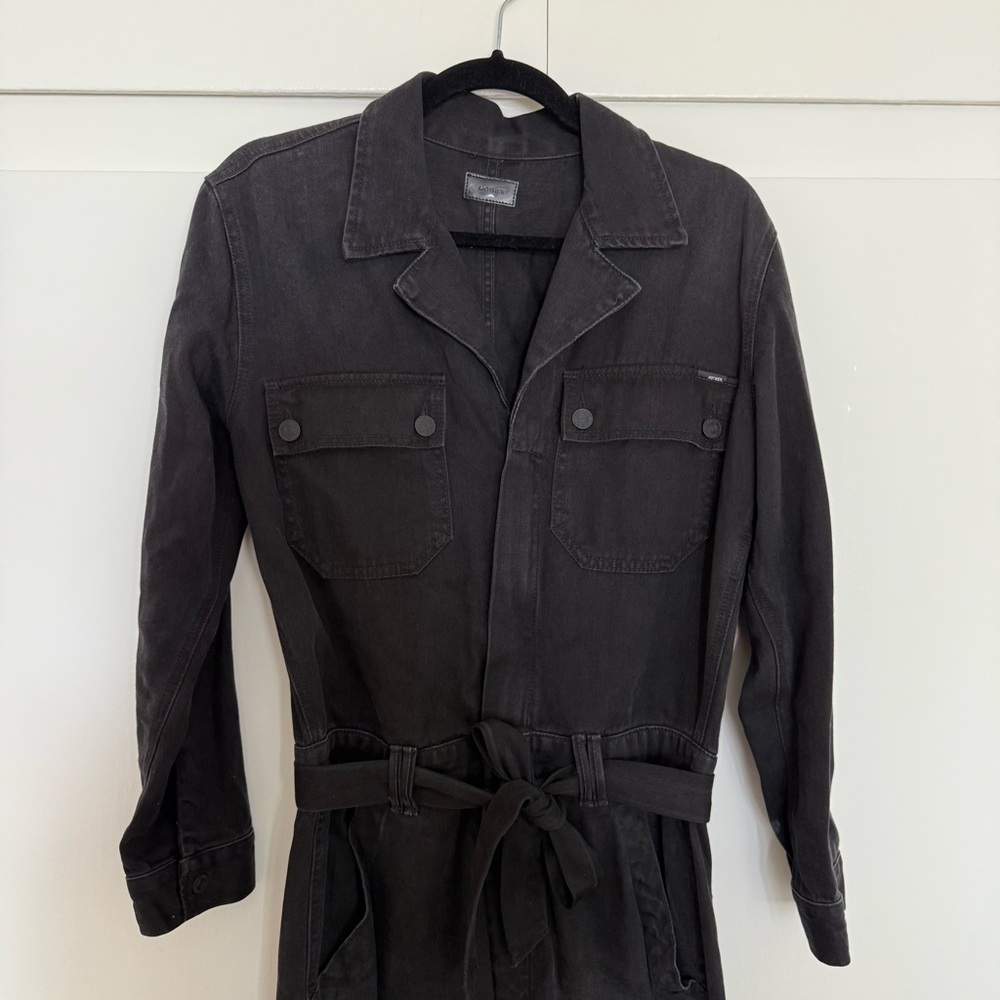 MOTHER Belted Fixer Jumpsuit - Picture 4 of 7